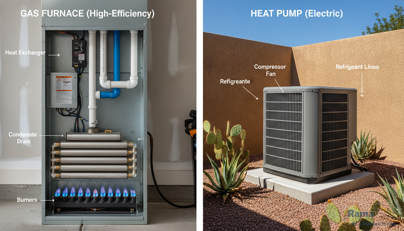 Furnace vs. Heat Pump: Which Heating System Is Right for Your Gardena Home?